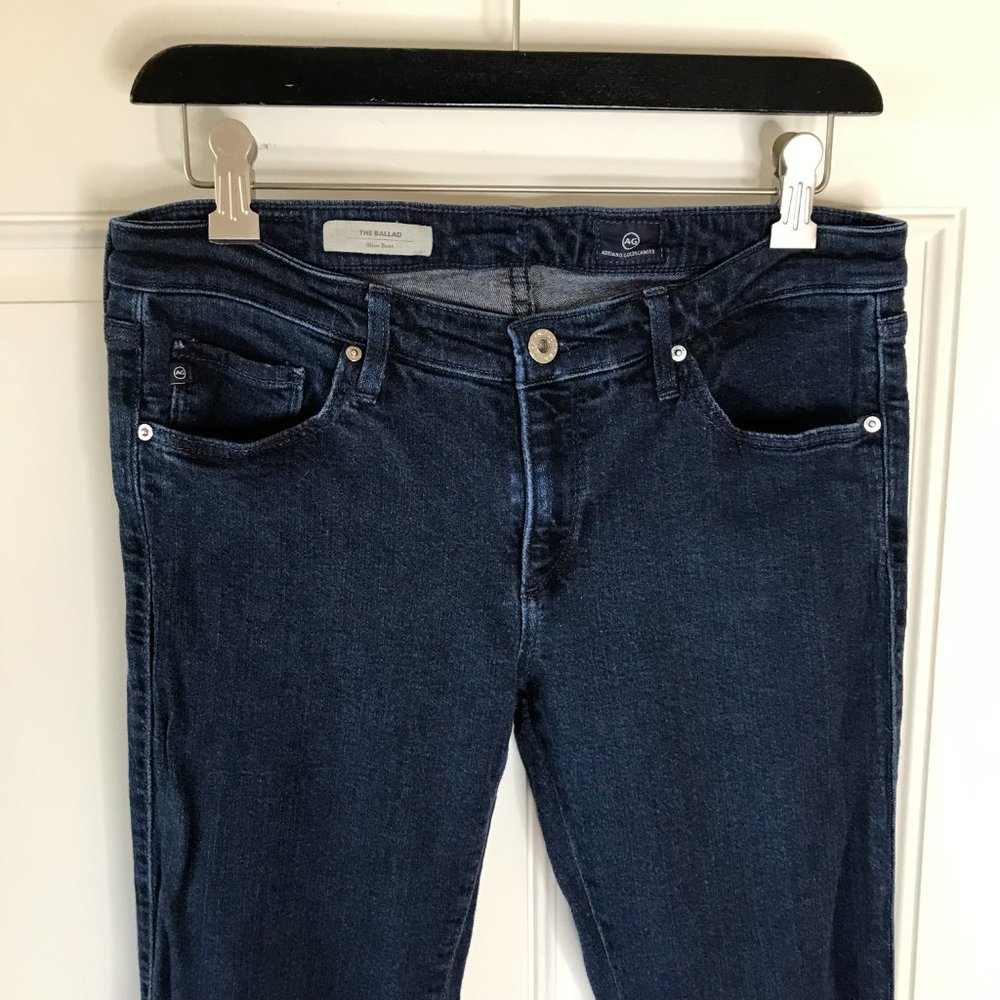 Adriano Goldschmied Womens The Ballad Slim Boot Jeans Blue - Picture 2 of 5